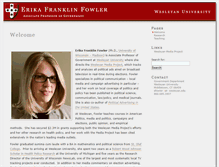 Tablet Screenshot of efowler.faculty.wesleyan.edu