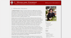 Desktop Screenshot of jkauanui.faculty.wesleyan.edu