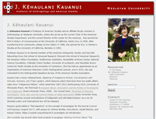 Tablet Screenshot of jkauanui.faculty.wesleyan.edu
