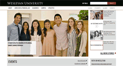 Desktop Screenshot of cascadewww.wesleyan.edu