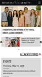 Mobile Screenshot of cascadewww.wesleyan.edu