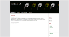 Desktop Screenshot of macqueenlab.research.wesleyan.edu
