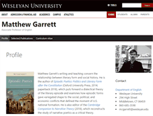 Tablet Screenshot of mcgarrett.faculty.wesleyan.edu