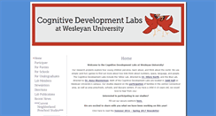 Desktop Screenshot of cogdev.research.wesleyan.edu