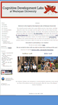 Mobile Screenshot of cogdev.research.wesleyan.edu