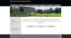 Desktop Screenshot of careers.wesleyan.edu